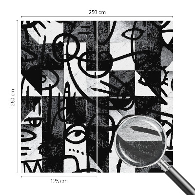 Wallpaper mural Drawing chaos