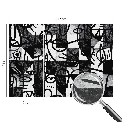 Wallpaper mural Drawing chaos