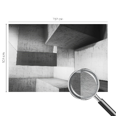 Photo wallpaper Geometric sculptures