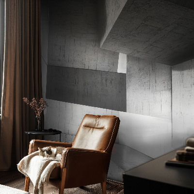 Photo wallpaper Geometric sculptures