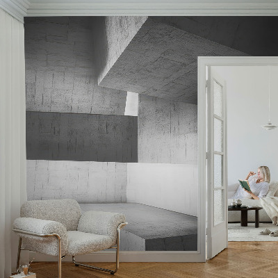 Photo wallpaper Geometric sculptures