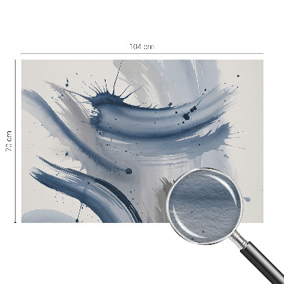 Bedroom wall mural wallpaper Artistic strokes