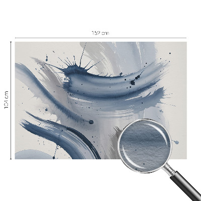 Bedroom wall mural wallpaper Artistic strokes