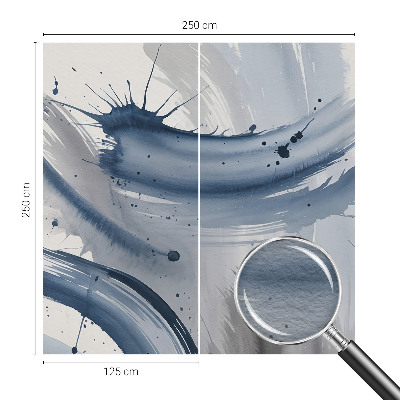 Bedroom wall mural wallpaper Artistic strokes