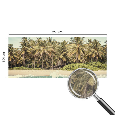 Large wallpaper mural Tropical beach