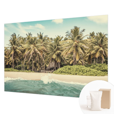Large wallpaper mural Tropical beach