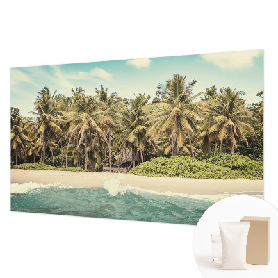Large wallpaper mural Tropical beach