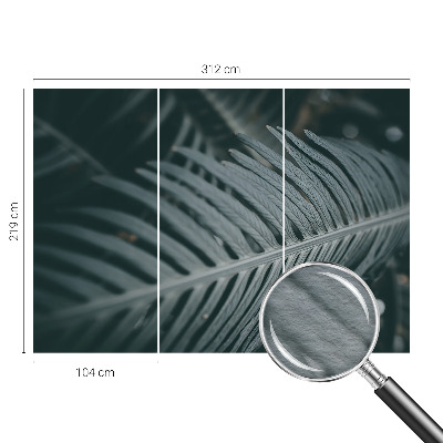 Large wall mural wallpaper Green leaf