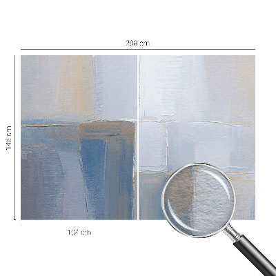 Custom size wall mural Harmonious abstraction