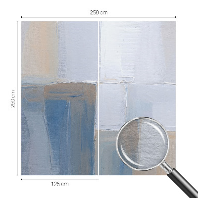 Custom size wall mural Harmonious abstraction