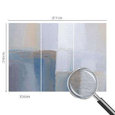 Custom size wall mural Harmonious abstraction