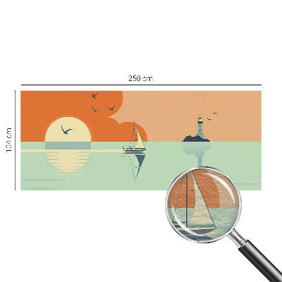Modern wall mural for bedroom Sea delight
