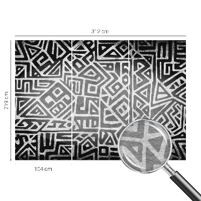 High quality photo wallpaper Geometric maze