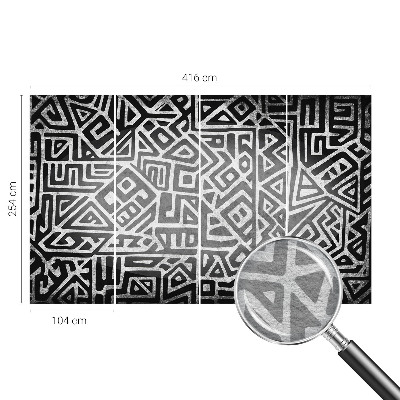 High quality photo wallpaper Geometric maze