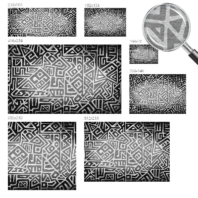 High quality photo wallpaper Geometric maze
