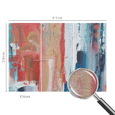 High quality wall mural wallpaper Colorful abstractions