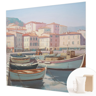 Premium wall mural for bedroom Seaside haven