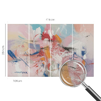 Wallpaper mural Harmonious abstraction