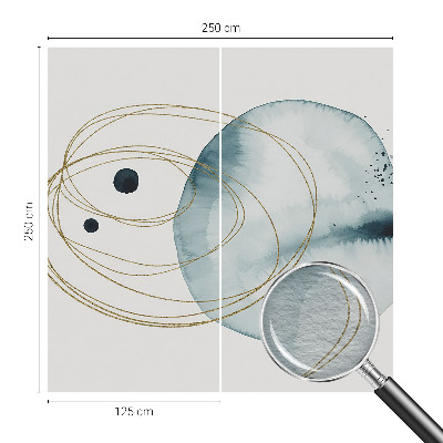 Premium photo wallpaper Abstract connection
