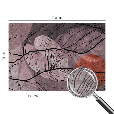 Non-woven photo wallpaper Energetic abstraction