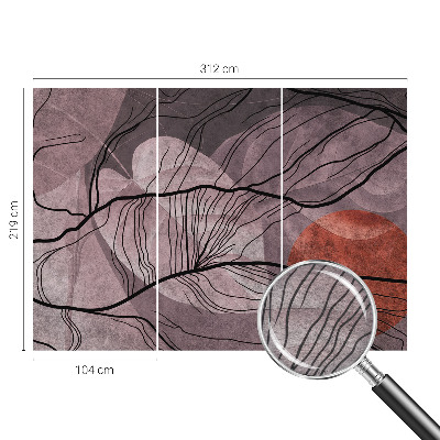 Non-woven photo wallpaper Energetic abstraction