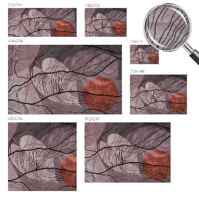 Non-woven photo wallpaper Energetic abstraction