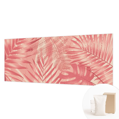 Wall mural for living room Tropical leaves