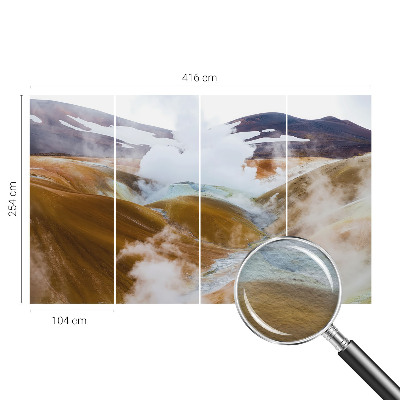 Wall mural for bedroom Volcanic hills