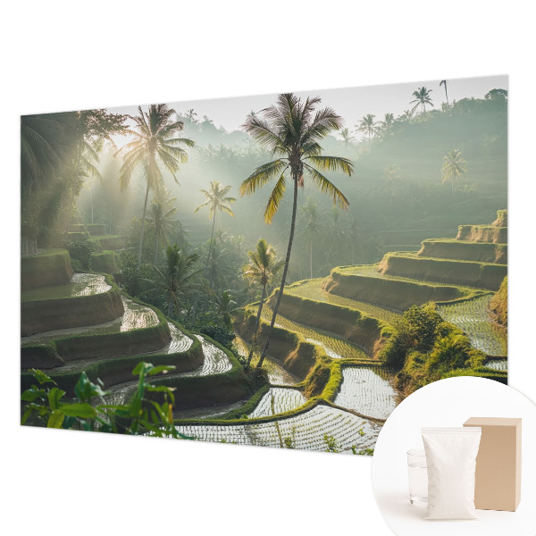 Wallpaper mural for living room Paradise terraces
