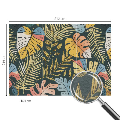 Modern wall mural Tropical energy
