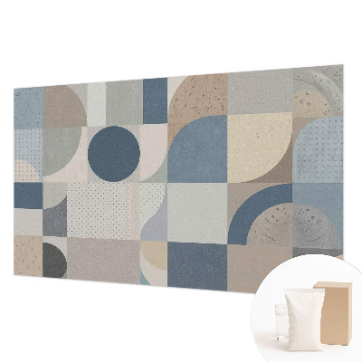 Custom size wall mural Geometric mosaic