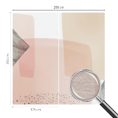 Modern wall mural for living room Delicate figures