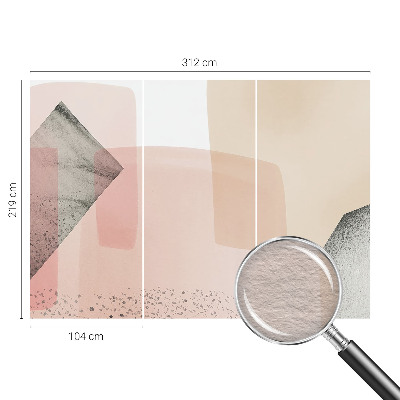 Modern wall mural for living room Delicate figures