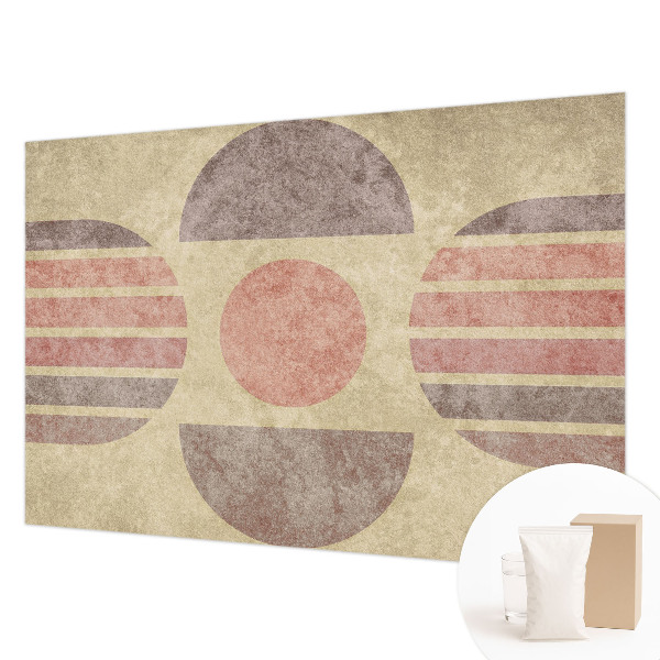 Premium wall mural for bedroom Geometric forms