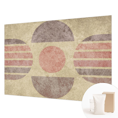 Premium wall mural for bedroom Geometric forms