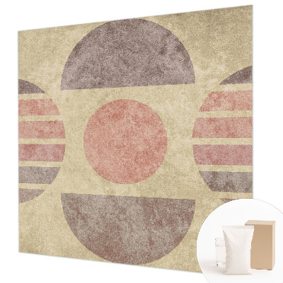 Premium wall mural for bedroom Geometric forms