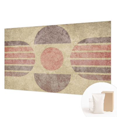 Premium wall mural for bedroom Geometric forms