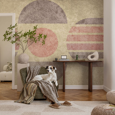 Premium wall mural for bedroom Geometric forms