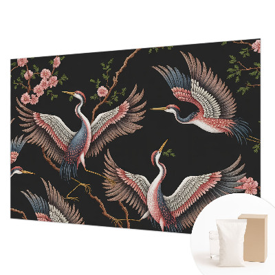 Premium photo wallpaper Floral pattern