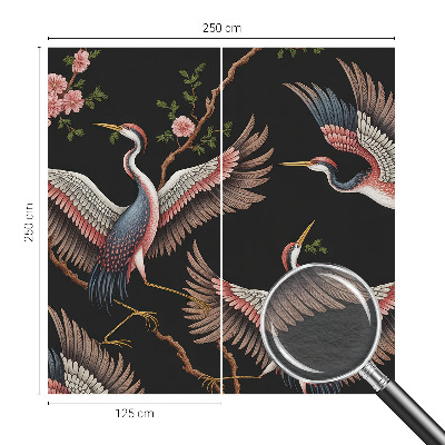 Premium photo wallpaper Floral pattern
