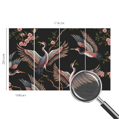 Premium photo wallpaper Floral pattern