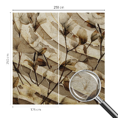 Photo wallpaper Classic flora