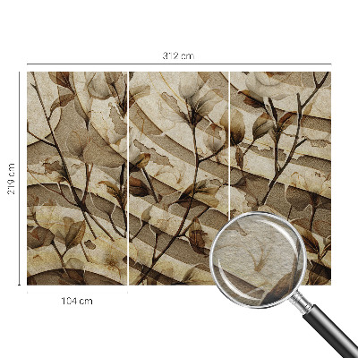 Photo wallpaper Classic flora