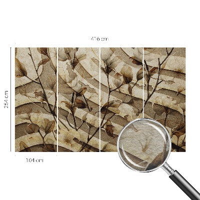 Photo wallpaper Classic flora