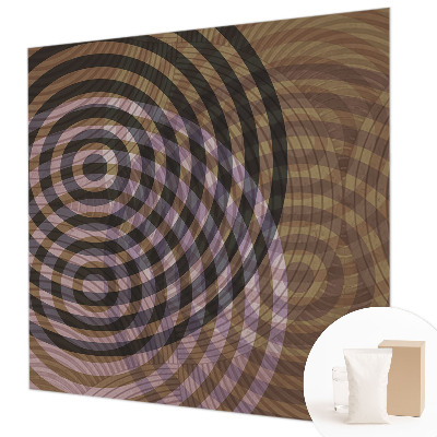 Wallpaper mural Hypnotizing circles