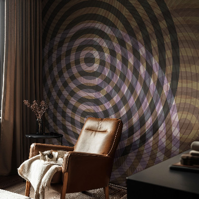 Wallpaper mural Hypnotizing circles