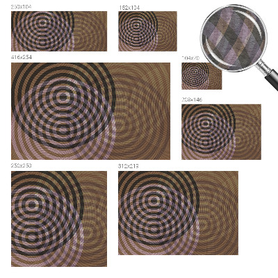 Wallpaper mural Hypnotizing circles