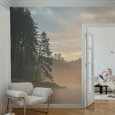 Wall mural Foggy morning