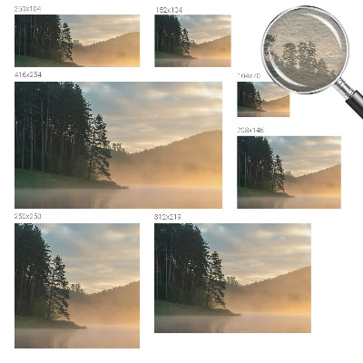 Wall mural Foggy morning