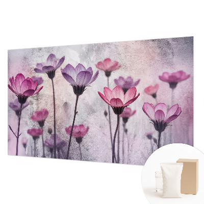 Photo wall mural Pastel flowers